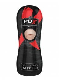 Мастурбатор-ротик Vibrating Oral Stroker - Pipedream - в Реутове купить с доставкой