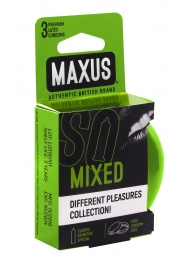 Презервативы в железном кейсе MAXUS Mixed - 3 шт. - Maxus - купить с доставкой в Реутове