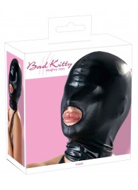 Черная эластичная маска на голову с отверстием для рта - Orion - купить с доставкой в Реутове