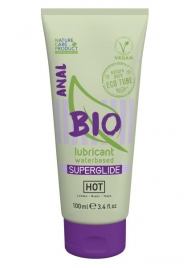 Интимный увлажняющий анальный гель BIO SuperGlide - 100 мл. - HOT - купить с доставкой в Реутове