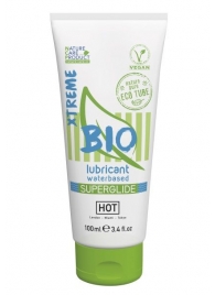 Интимный увлажняющий гель BIO SuperGlide Xtreme - 100 мл. - HOT - купить с доставкой в Реутове