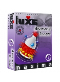 Презерватив LUXE Maxima  Аризонский Бульдог  - 1 шт. - Luxe - купить с доставкой в Реутове