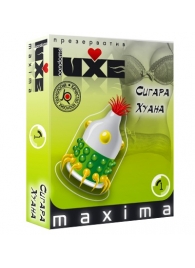 Презерватив LUXE Maxima  Сигара Хуана  - 1 шт. - Luxe - купить с доставкой в Реутове