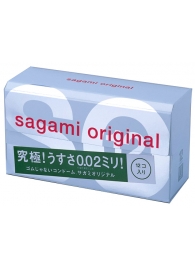 Ультратонкие презервативы Sagami Original - 12 шт. - Sagami - купить с доставкой в Реутове
