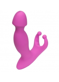 Розовый стимулятор простаты с усиками - 15 см. - 4sexdreaM - в Реутове купить с доставкой