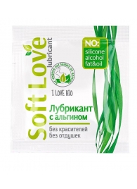 Пробник лубриканта на водной основе Soft Love - 3 гр. - Биоритм - купить с доставкой в Реутове