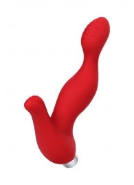Красный силиконовый вибростимулятор простаты Proman - 12,5 см. - ToyFa - в Реутове купить с доставкой