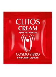 Пробник возбуждающего крема для женщин Clitos Cream - 1,5 гр. - Биоритм - купить с доставкой в Реутове