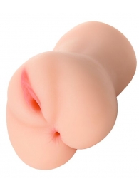 Телесный мастурбатор Hot 25 years old - вагина и анус - ToyFa - в Реутове купить с доставкой