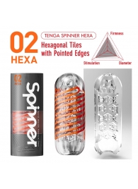 Мастурбатор SPINNER Hexa - Tenga - в Реутове купить с доставкой