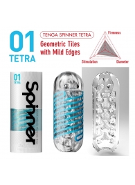 Мастурбатор SPINNER Tetra - Tenga - в Реутове купить с доставкой