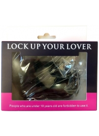 Черные меховые наручники Love с ключиками - Baile - купить с доставкой в Реутове