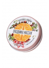 Массажная свеча «Праздника массаж» с ароматом мандарина - 30 мл. - ToyFa - купить с доставкой в Реутове