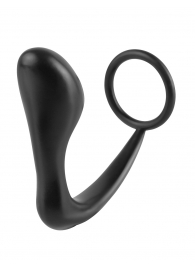 Эрекционное кольцо с анальной пробкой Ass-Gasm Cockring Plug - Pipedream - в Реутове купить с доставкой
