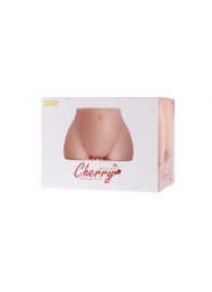 Мастурбатор-полуторс Cherry с вибрацией и двумя любовными тоннелями - KOKOS - в Реутове купить с доставкой