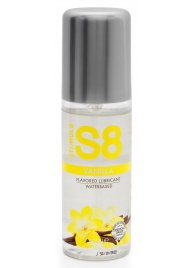 Лубрикант на водной основе Stimul8 Flavored Lube с ванильным ароматом - 125 мл. - Stimul8 - купить с доставкой в Реутове
