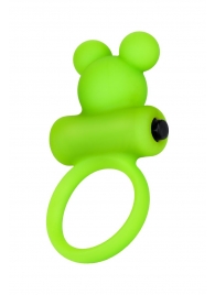 Зеленое виброкольцо на пенис A-Toys - A-toys - в Реутове купить с доставкой