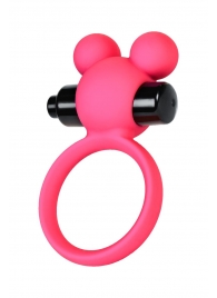 Розовое виброкольцо на пенис A-Toys - A-toys - в Реутове купить с доставкой