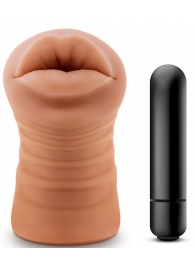 Кофейный мастурбатор-ротик Isabella - Blush Novelties - в Реутове купить с доставкой