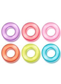 Набор из 6 эрекционных колец King of the Ring - Blush Novelties - в Реутове купить с доставкой
