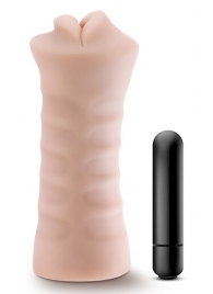 Телесный мастурбатор-ротик Angie - Blush Novelties - в Реутове купить с доставкой