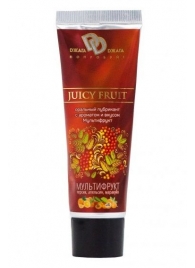 Интимный съедобный лубрикант JUICY FRUIT с ароматом фруктов - 30 мл. - БиоМед - купить с доставкой в Реутове