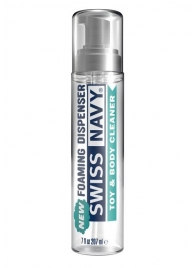 Очищающая пенка для игрушек и тела Swiss Navy Toy   Body Cleaner Foamer - 207 мл. - Swiss navy - купить с доставкой в Реутове