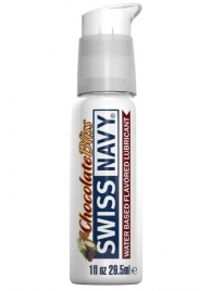 Лубрикант с ароматом шоколада Swiss Navy Chocolate Bliss Lube - 29,5 мл. - Swiss navy - купить с доставкой в Реутове