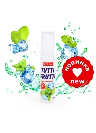 Гель-смазка Tutti-frutti со вкусом сладкой мяты - 30 гр. - Биоритм - купить с доставкой в Реутове