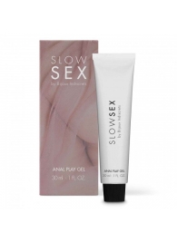 Лубрикант на водной основе Slow Sex Anal Play Gel - 30 мл. - Bijoux Indiscrets - купить с доставкой в Реутове
