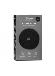 Черная веревка для бондажа Easytoys Bondage Rope - 5 м. - Easy toys - купить с доставкой в Реутове