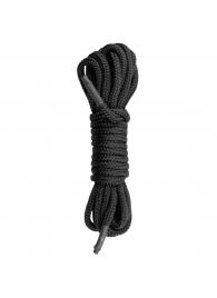 Черная веревка для бондажа Easytoys Bondage Rope - 5 м. - Easy toys - купить с доставкой в Реутове