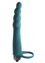 Зеленая вибронасадка для двойного проникновения Bramble - 16,5 см. - Lola Games - купить с доставкой в Реутове