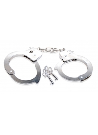 Металлические наручники Beginner s Metal Cuffs - Pipedream - купить с доставкой в Реутове