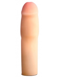 Телесная насадка-удлинитель на пенис PERFORMANCE 1.5INCH COCK XTENDER - 16 см. - Blush Novelties - в Реутове купить с доставкой