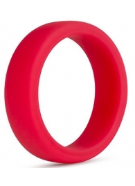 Красное эрекционное кольцо Silicone Go Pro Cock Ring - Blush Novelties - в Реутове купить с доставкой