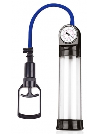 Прозрачная вакуумная помпа Sex Expert с манометром - Sex Expert - в Реутове купить с доставкой