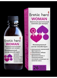 Женский биогенный концентрат для повышения либидо Erotic hard Woman - 250 мл. - Erotic Hard - купить с доставкой в Реутове