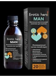 Мужской биогенный концентрат для усиления эрекции Erotic hard Man - 250 мл. - Erotic Hard - купить с доставкой в Реутове