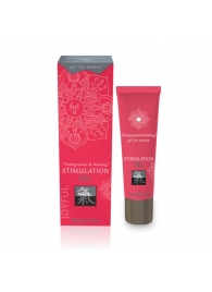 Возбуждающий интимный гель для двоих STIMULATION GEL Pomegranate   Nutmeg - 30 мл. - Shiatsu - купить с доставкой в Реутове