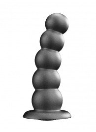 Черная насадка-плаг на харнесс PLATINUM 9 - 24 см. - LOVETOY (А-Полимер) - купить с доставкой в Реутове