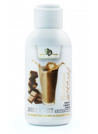 Интимный гель-смазка JUICY FRUIT с ароматом молочного шоколада - 100 мл. - БиоМед - купить с доставкой в Реутове