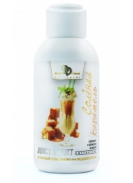 Интимный гель-смазка JUICY FRUIT с ароматом солёной карамели - 100 мл. - БиоМед - купить с доставкой в Реутове