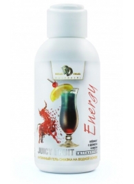 Интимный гель-смазка JUICY FRUIT с ароматом энергетика - 100 мл. - БиоМед - купить с доставкой в Реутове
