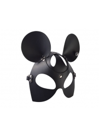 Черная кожаная маска  Мышка - Sitabella - купить с доставкой в Реутове