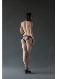 Черные трусики Better с анальной насадкой - 8 см. - Lola Games - купить с доставкой в Реутове