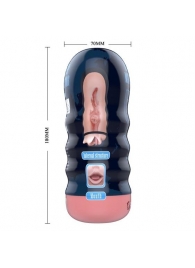 Мастурбатор-ротик Vacuum Cup Masturbator - Baile - в Реутове купить с доставкой