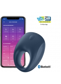 Эрекционное кольцо Satisfyer Strong One с возможностью управления через приложение - Satisfyer - в Реутове купить с доставкой