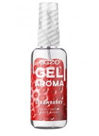 Интимный лубрикант EGZO AROMA с ароматом клубники - 50 мл. - EGZO - купить с доставкой в Реутове