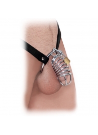 Кольцо верности Extreme Chastity Belt с фиксацией головки - Pipedream - купить с доставкой в Реутове